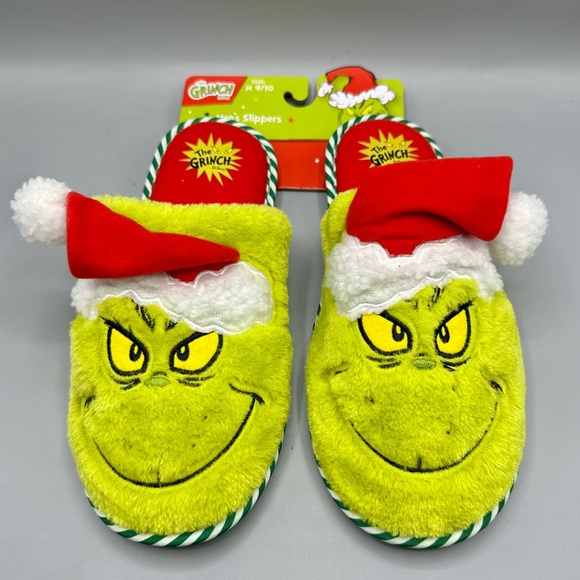 the grinch Shoes The Grinch Dr Seuss Mens Christmas Slippers Poshmark